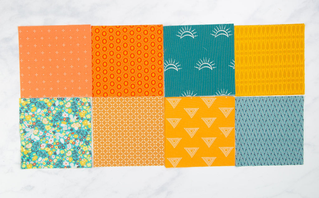 Precut Quilt Kit - Ready to Sew! | Cascade Falls Quilt Kit | Includes Pattern by Amy Smart |  60" x 76" Throw Quilt Kit | Quilt in a Bag