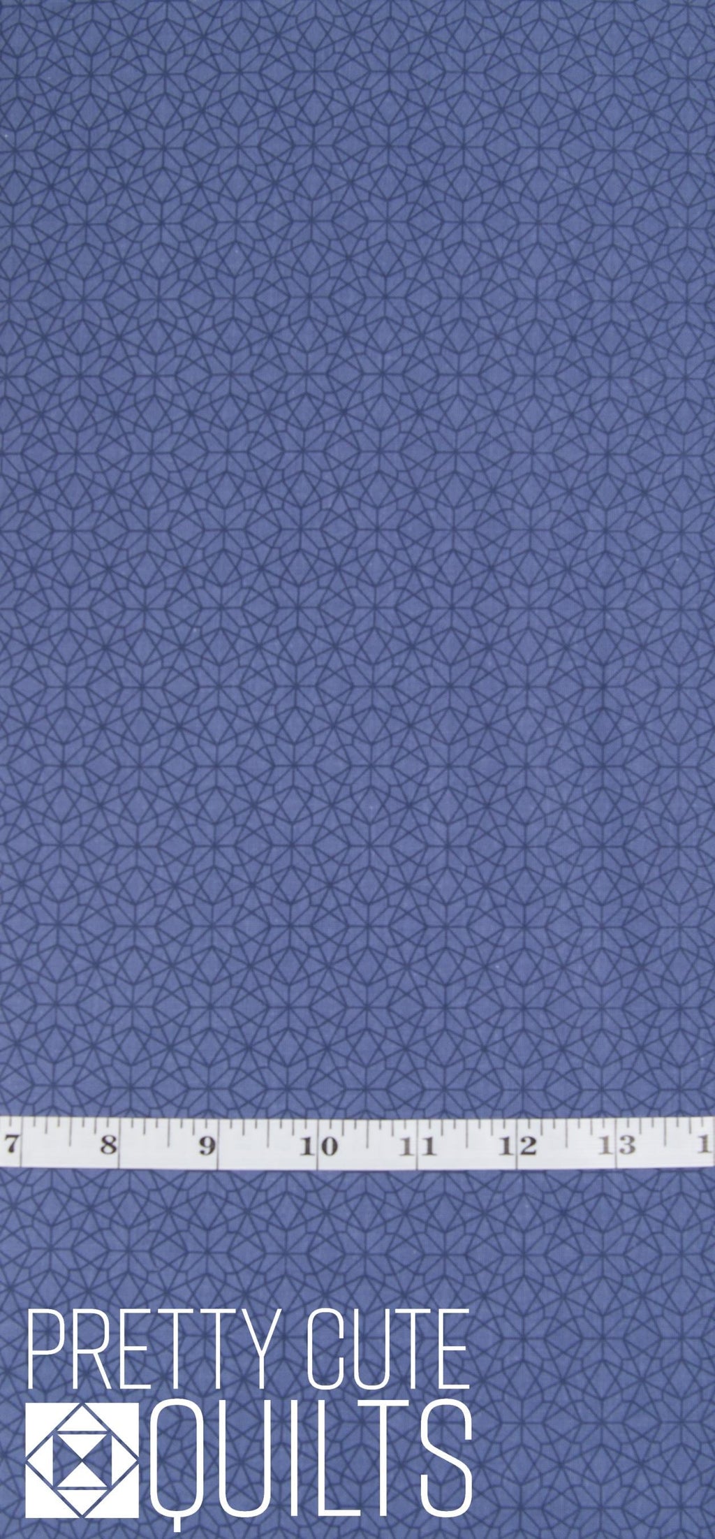 Conway Cottage by Karen Lewis Textiles for Andover Fabrics - Atellier Fade A-1420-B, dark blue geometric