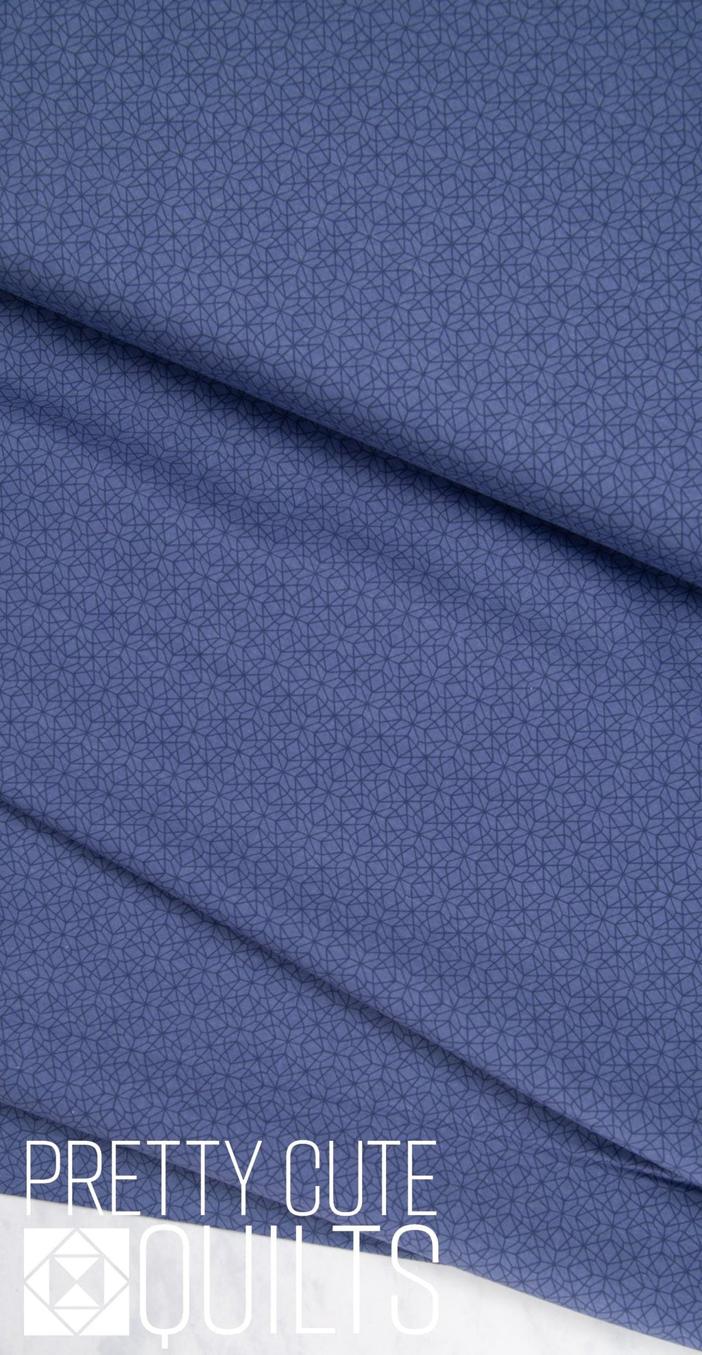 Conway Cottage by Karen Lewis Textiles for Andover Fabrics - Atellier Fade A-1420-B, dark blue geometric