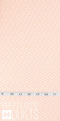 Oval Elements - Peach Dust by AGF OE-941  | Lt Pink Pach oval dots blender fabric