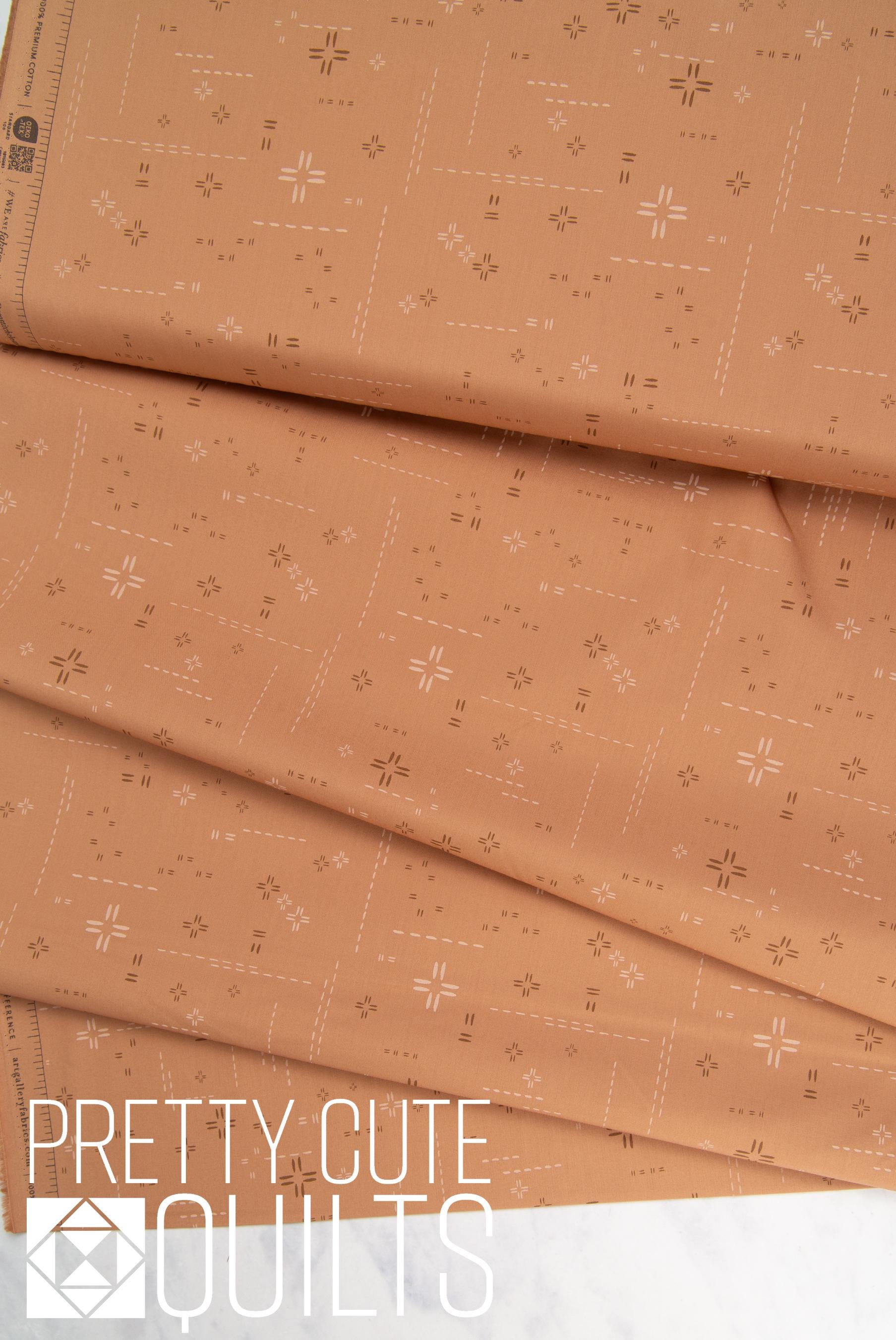 Decostitch Elements - Cinnamon Sugar by AGF DSE742  | Lt brown blender fabric