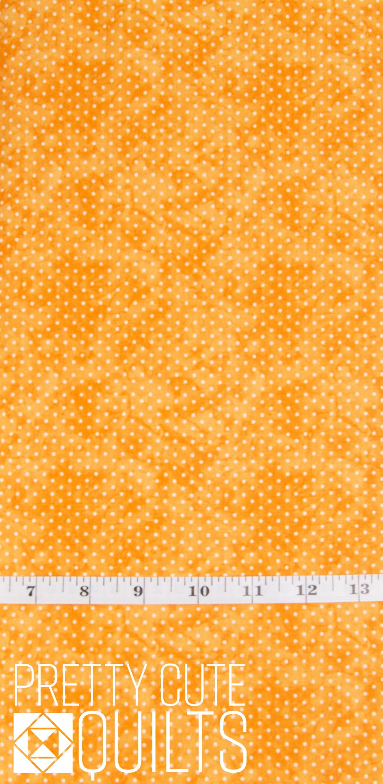 Ghoul Friends Dots Orange by Riley Blake, C16057-ORANGE, polka dots