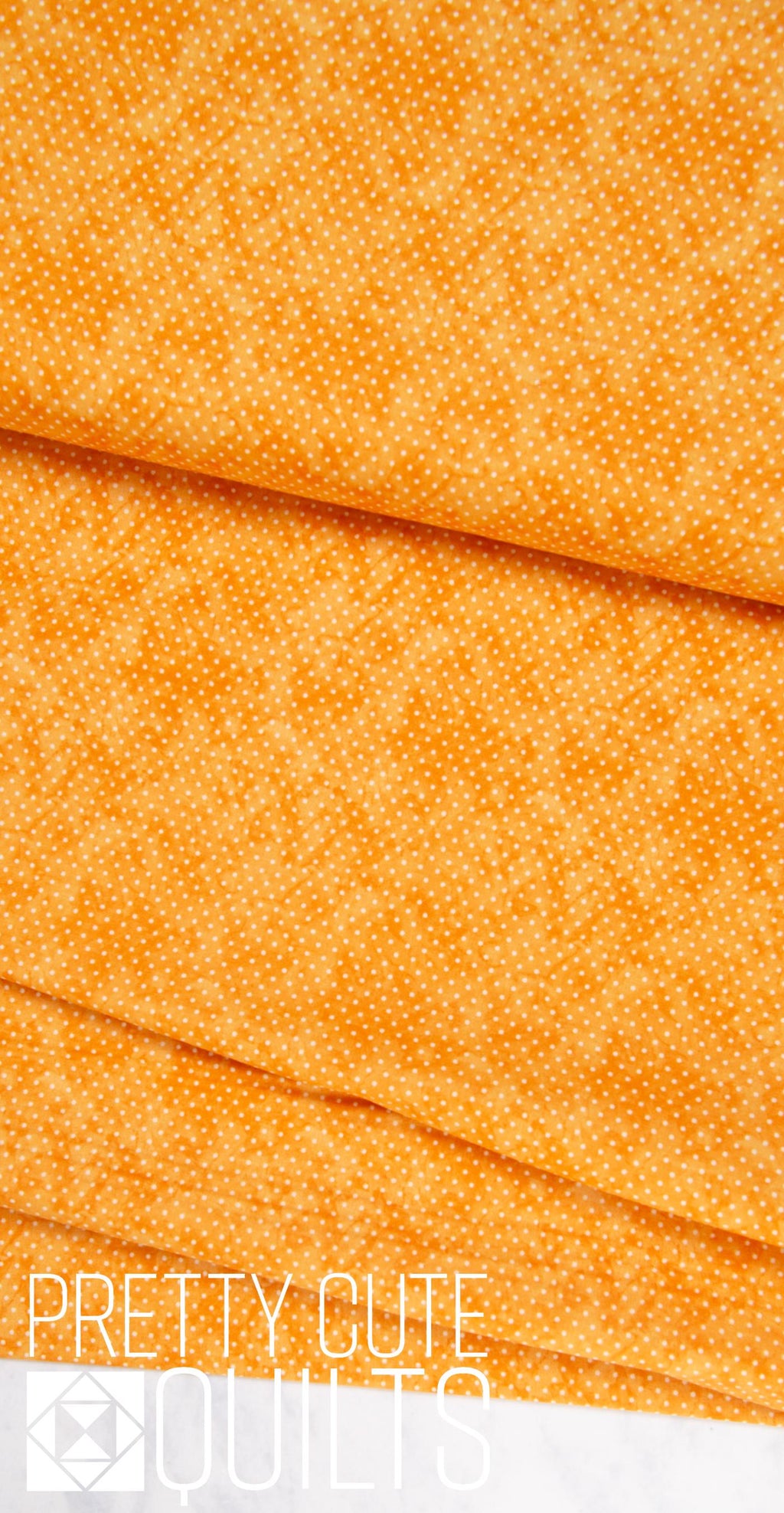 Ghoul Friends Dots Orange by Riley Blake, C16057-ORANGE, polka dots