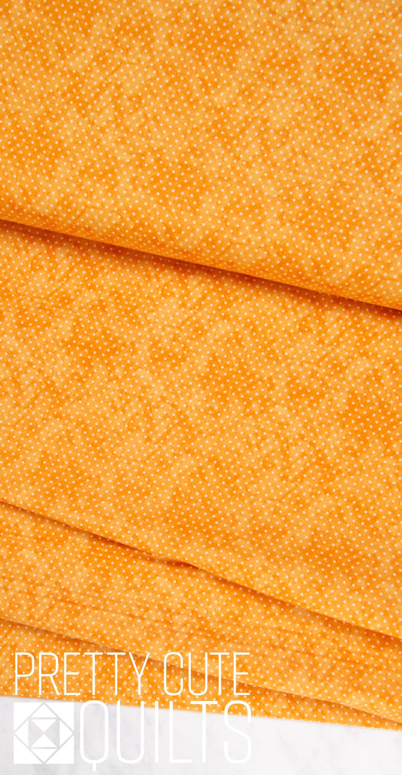 Ghoul Friends Dots Orange by Riley Blake, C16057-ORANGE, polka dots