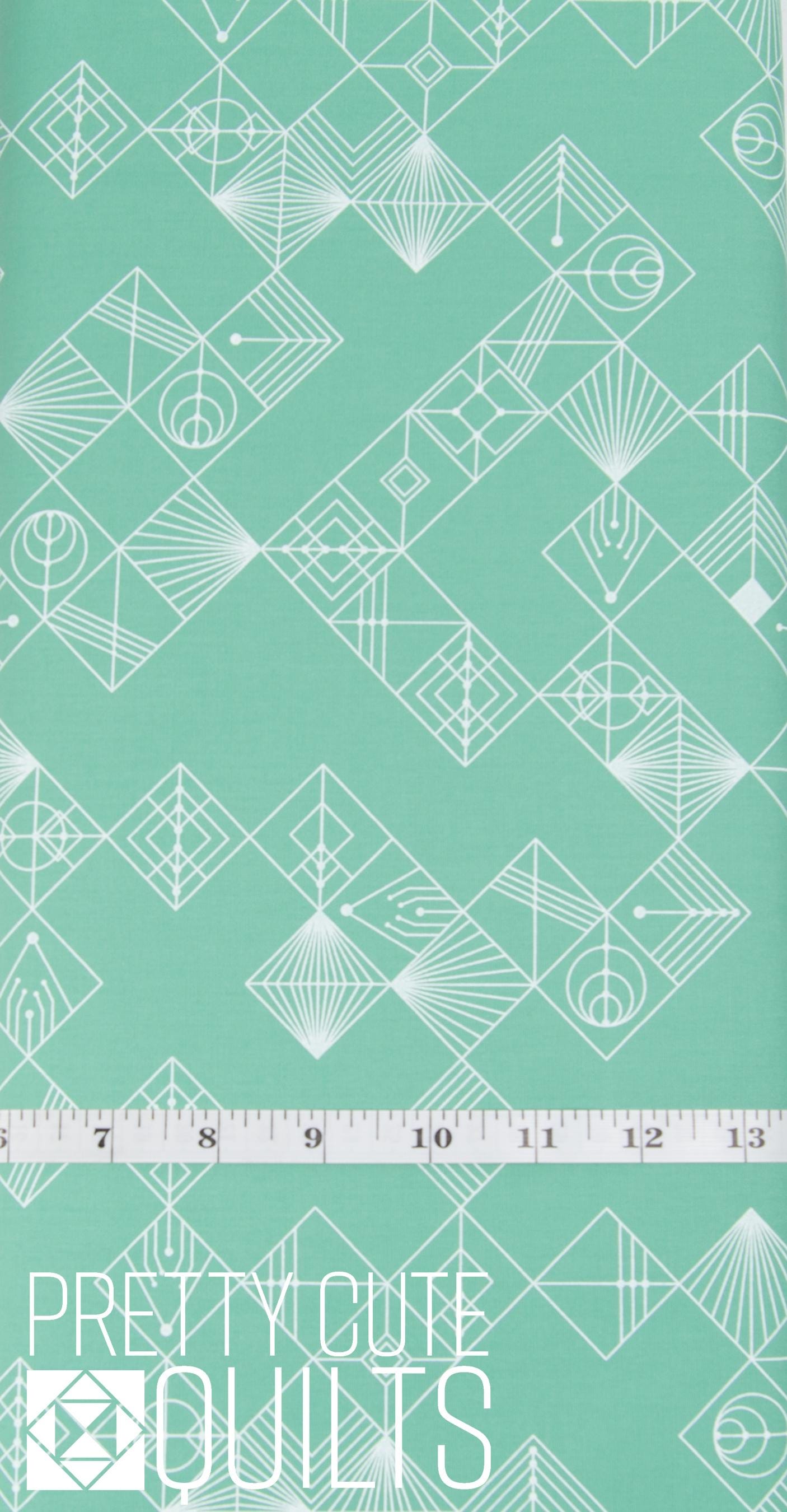 Century Prints - Deco by Giucy Giuce for Andover Tiles Jade CS-31-JADE