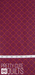 Meadow Walk by Alexandra Bordallo for Andover Roadside Raspberry A-1343-P