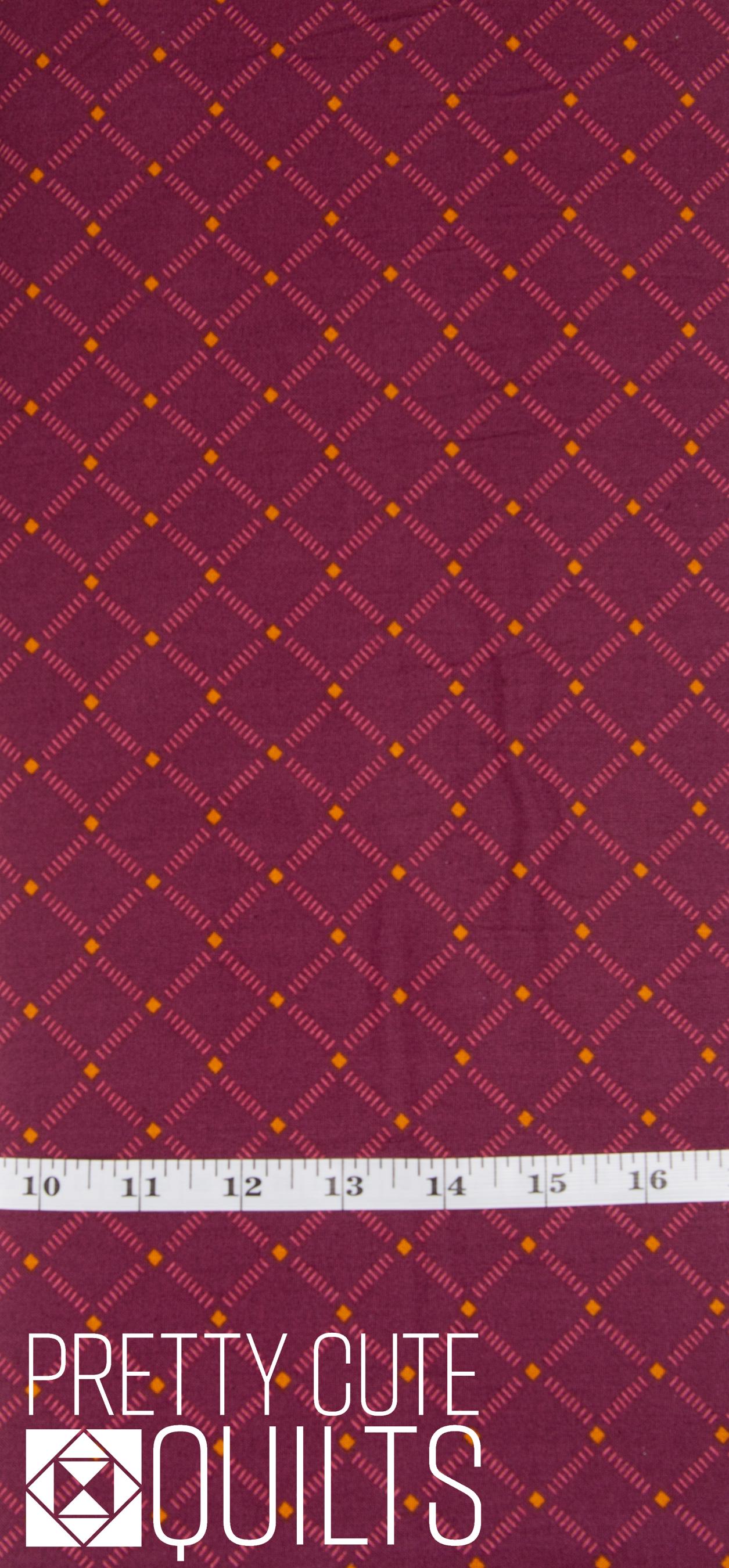 Meadow Walk by Alexandra Bordallo for Andover Roadside Raspberry A-1343-P