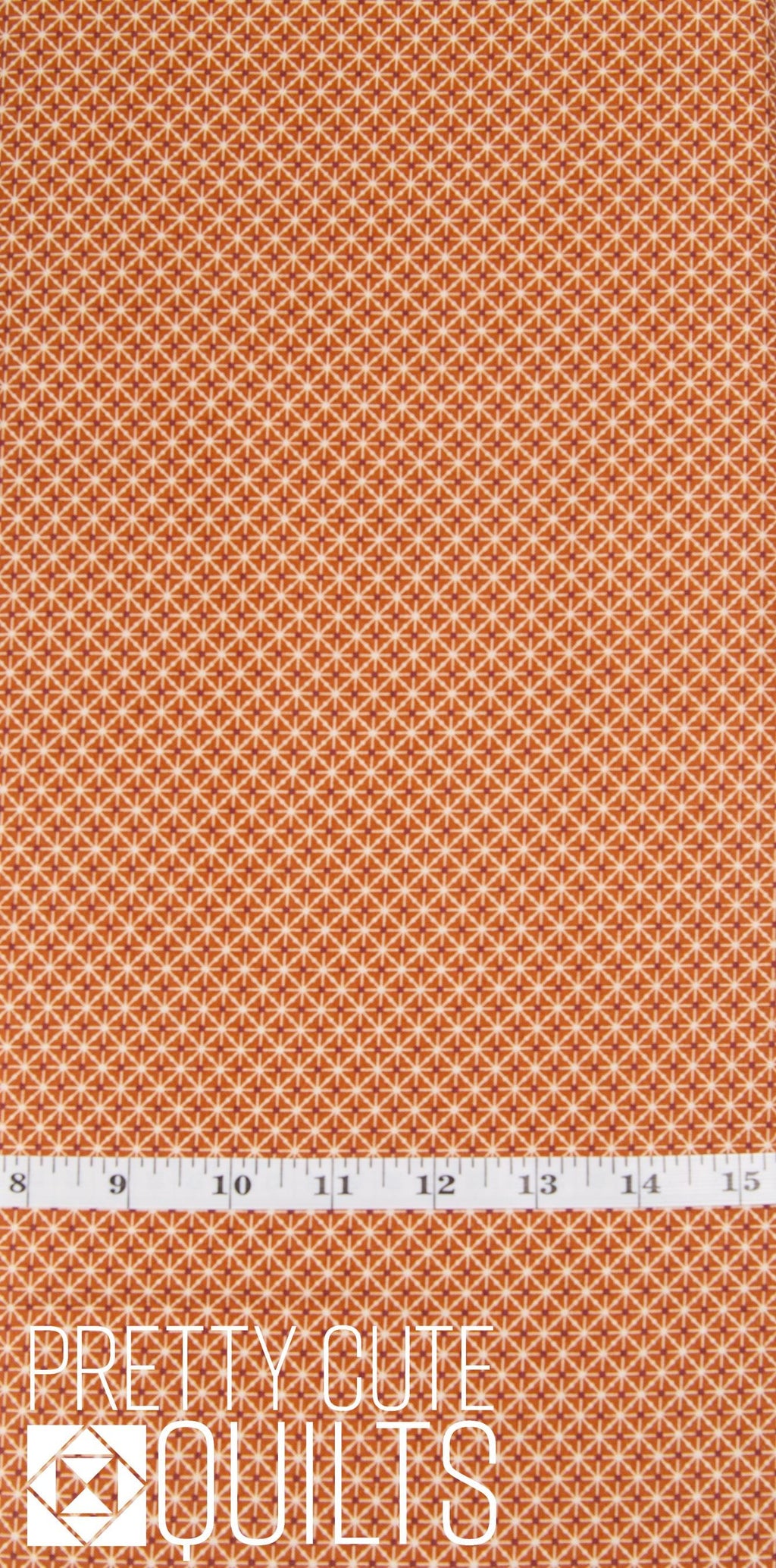 Natale by Giucy Giuce for Andover Fabrics Matrix Carmello A-9981-O, Caramel brown geometric