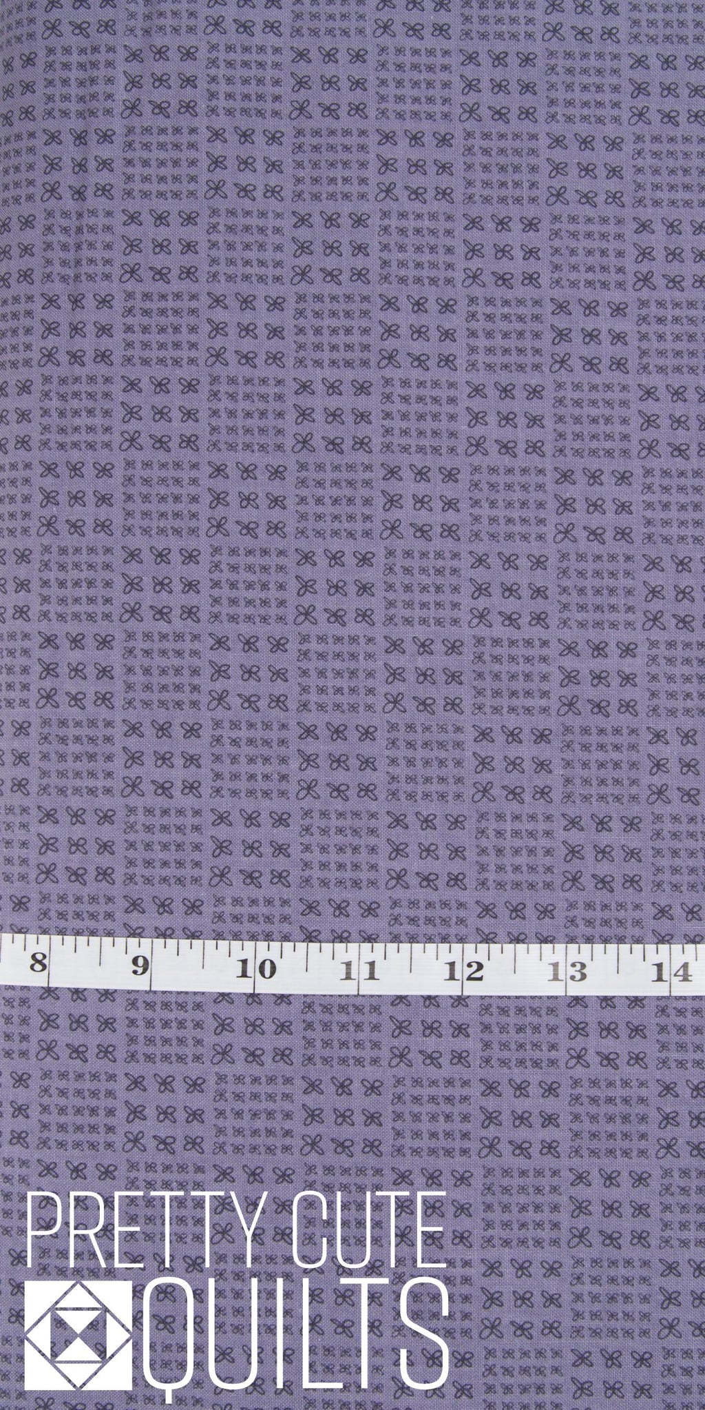 Conway Cottage by Karen Lewis Textiles for Andover Fabrics - Flower Box Grey A-1419-C, dusty purple-gray floral