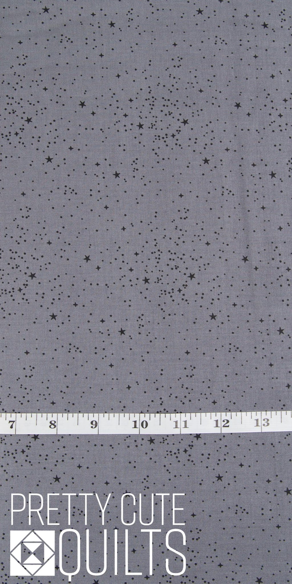 Blackout Stars in Gray by Riley Blake Designs C16244-GRAY