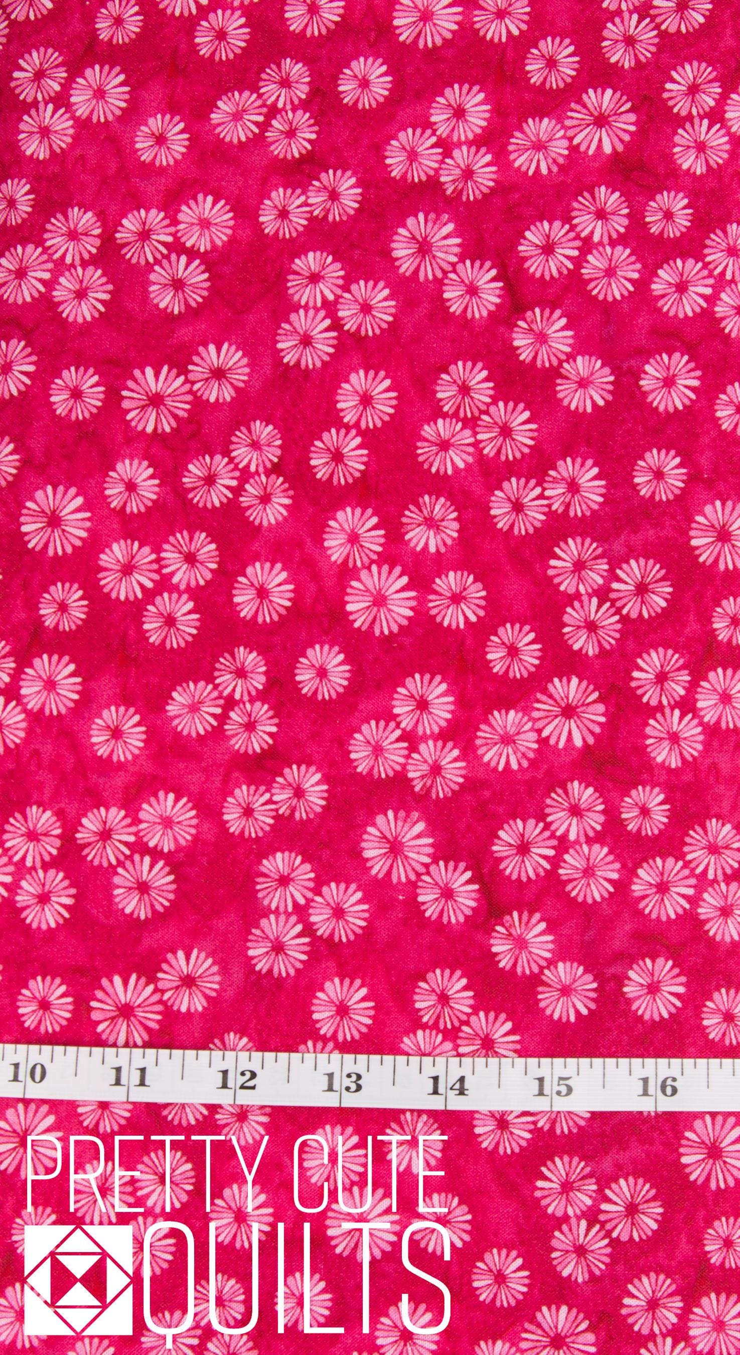 Bali Burst Fuchsia- Bali Effects for Benartex 1326624B - cotton print