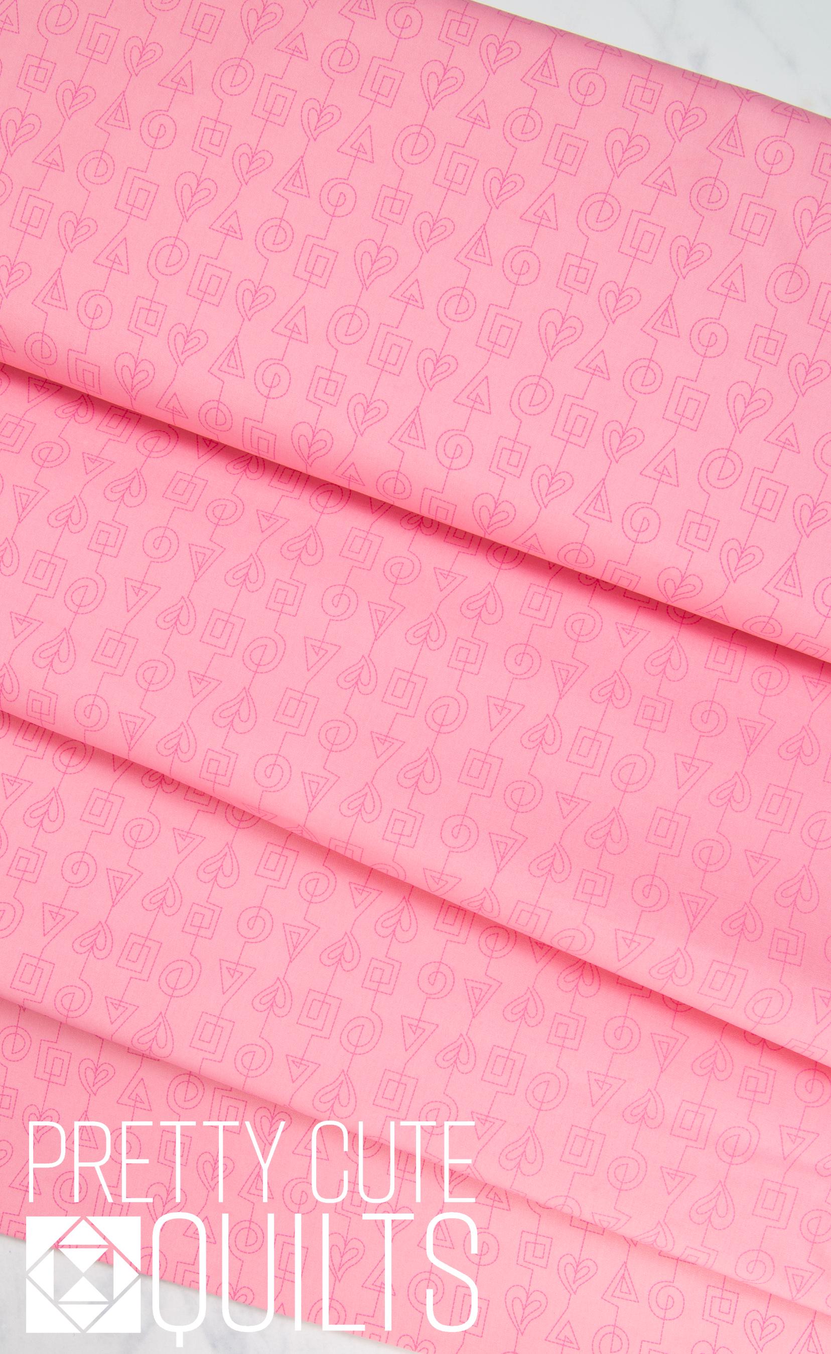 Stitchy Stitches in Pink for Benartex 1326421B
