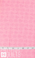 Stitchy Stitches in Pink for Benartex 1326421B