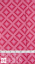 Stitchy Crossweave in Fuchsia for Benartex 1326624B