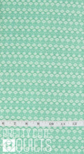 Spring Hill Farm Block Print Stripe Mint for Benartex 1325140B