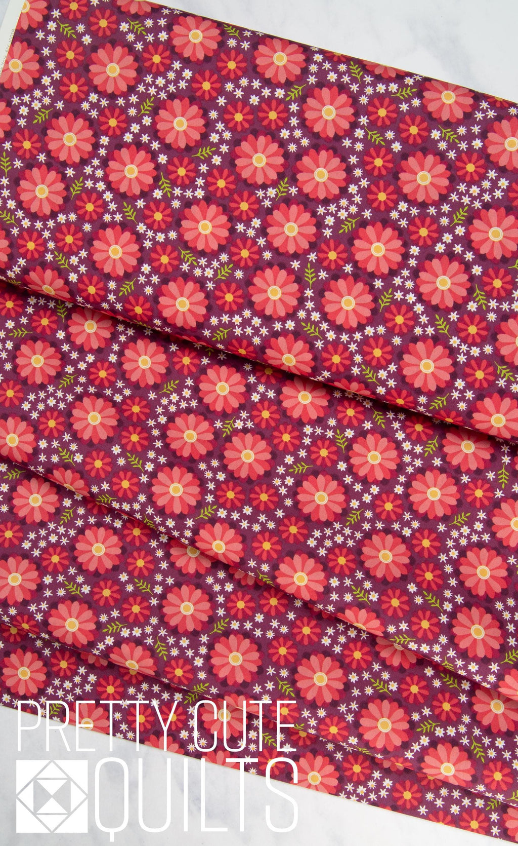 Gathering Bouquet in Cherry for Benartex 1352086B