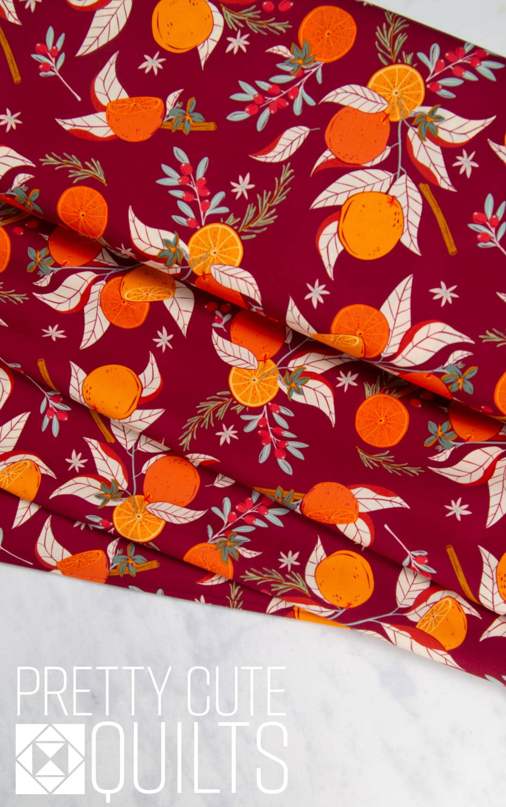 Autumnal Spice from Season & Spice designed by AGF Studio SSP-26602 - Maroon citrus
