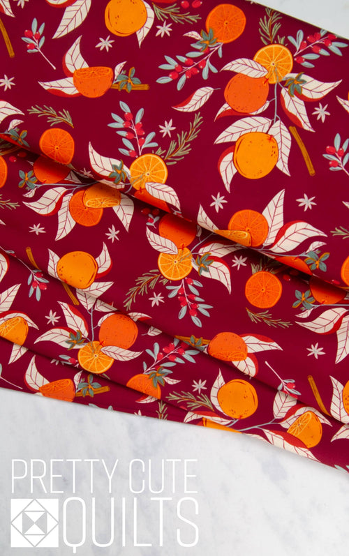 Autumnal Spice from Season & Spice designed by AGF Studio SSP-26602 - Maroon citrus
