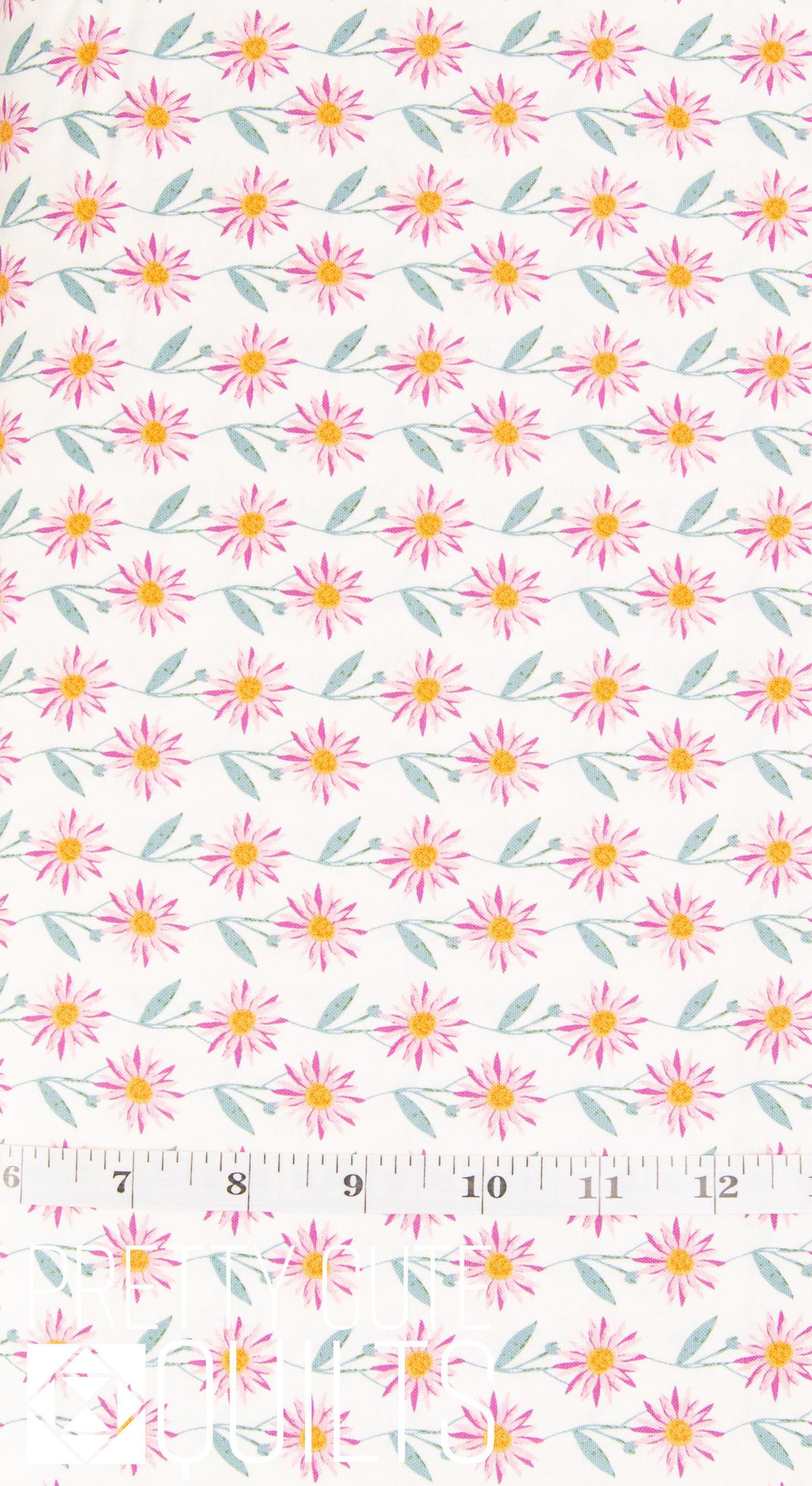 Flourish by Alexandra Bordallo Daisy Dream White A-1624-L for Andover Fabrics