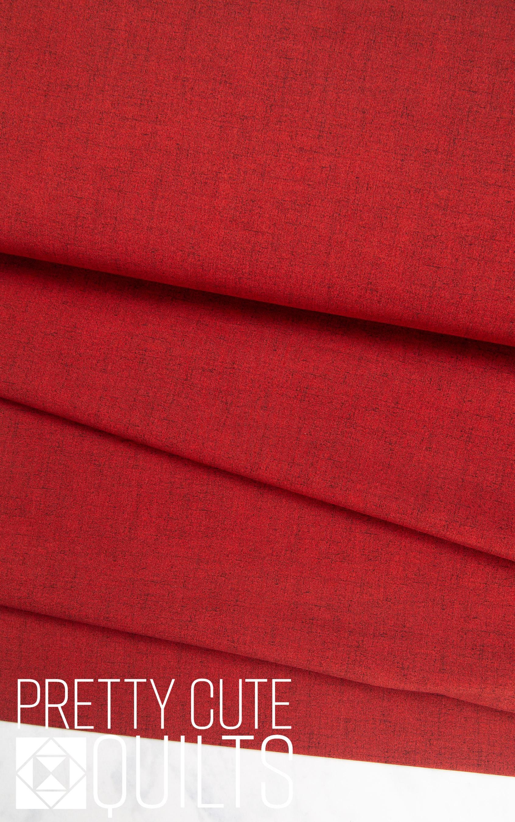 Cottage Cloth by Renee Nanneman in Chili for Andover Fabrics A-428-R