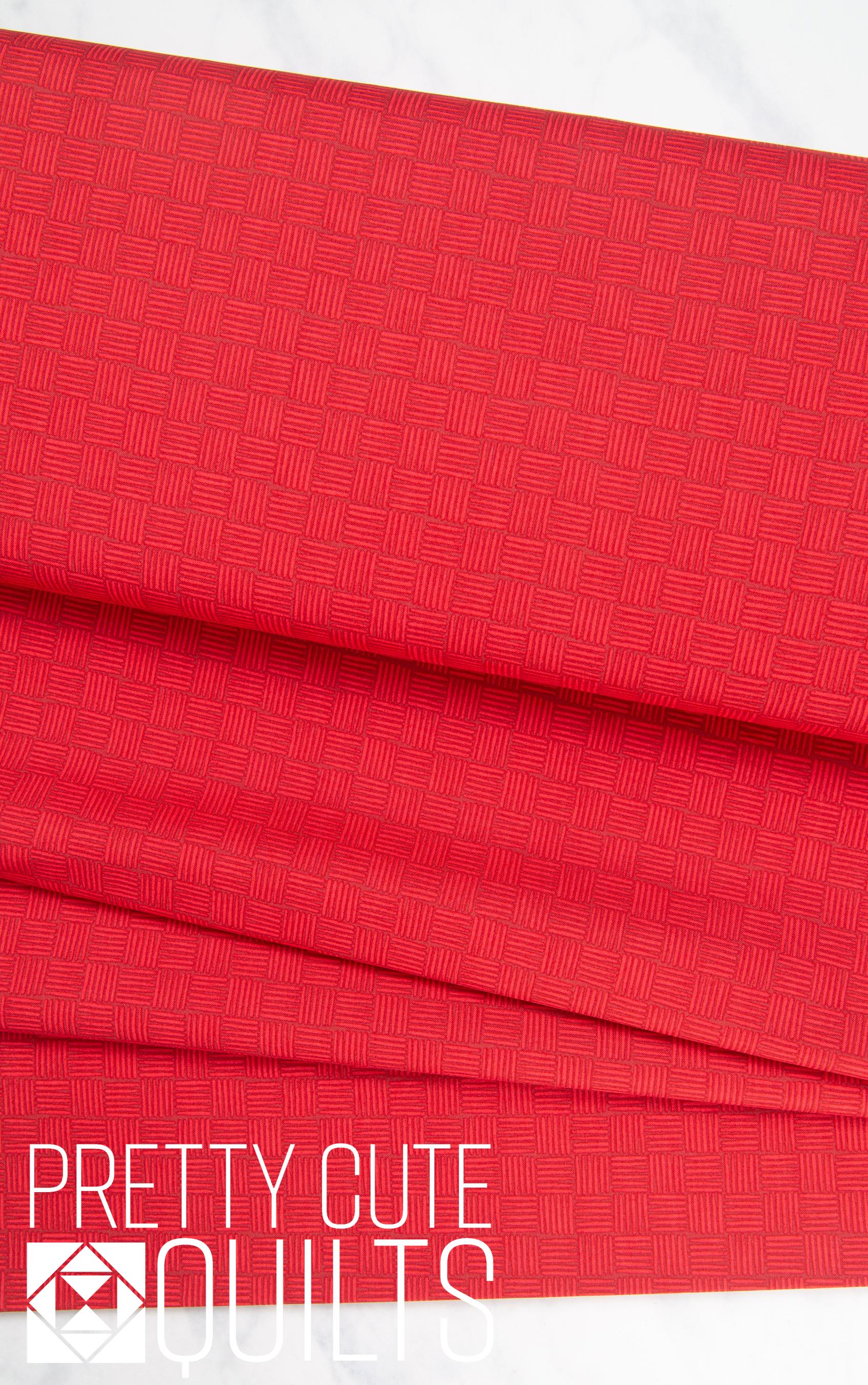 Oh Say Can You Sew by Amy Latta Gallantly Streaming in Red for Andover Fabrics A-10005-R