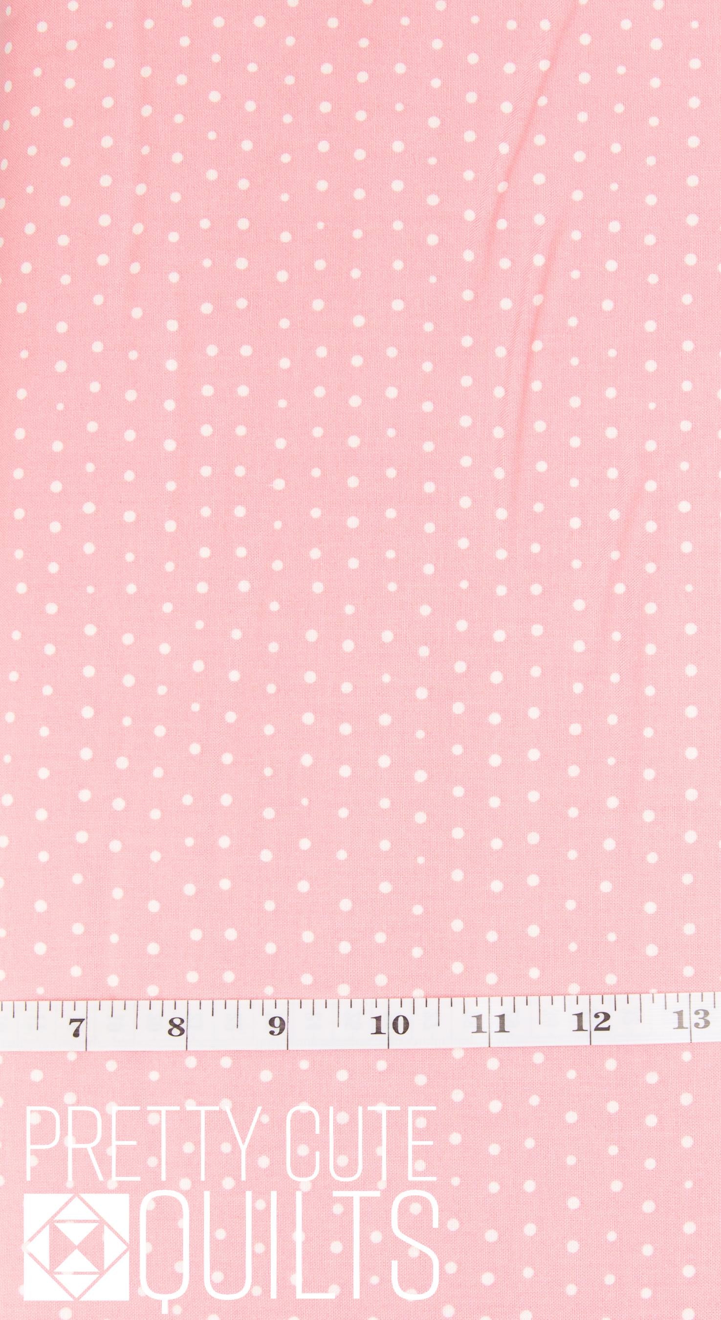 Bloom and Sew by Amy Latta Lots of Dots Salmon A-1498-E for Andover Fabrics