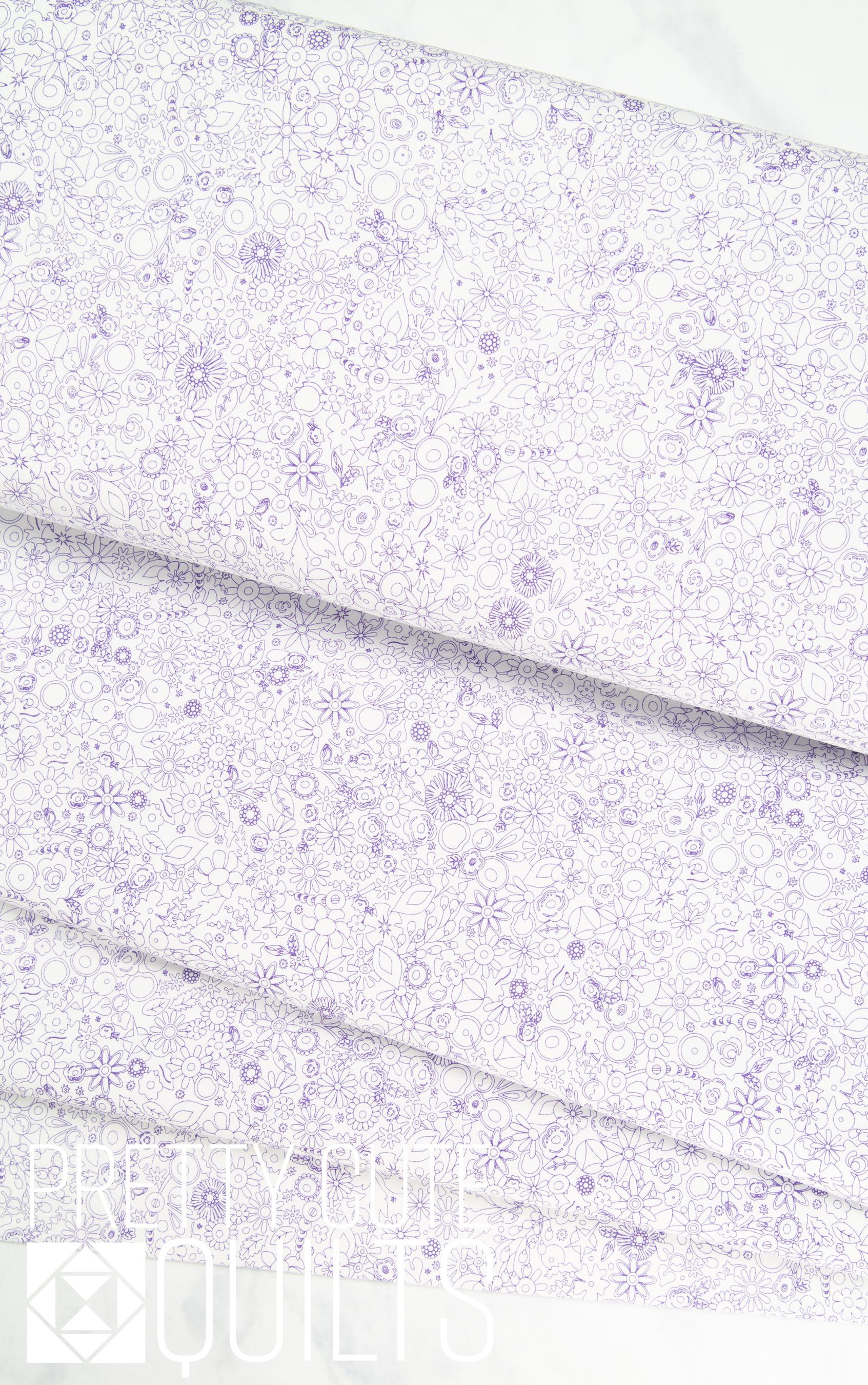 Sun Print Whisper by Alison Glass Woodland Violet for Andover Fabrics A-1558-P2