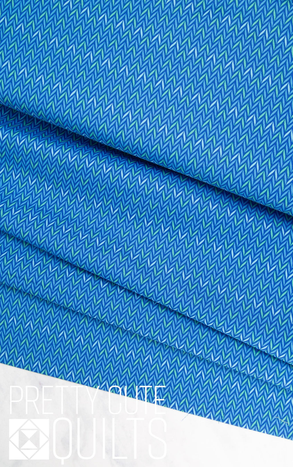 Mollys Magic by Sarah Maxwell Leafy Blue Orchid for Andover Fabrics A-1503-B