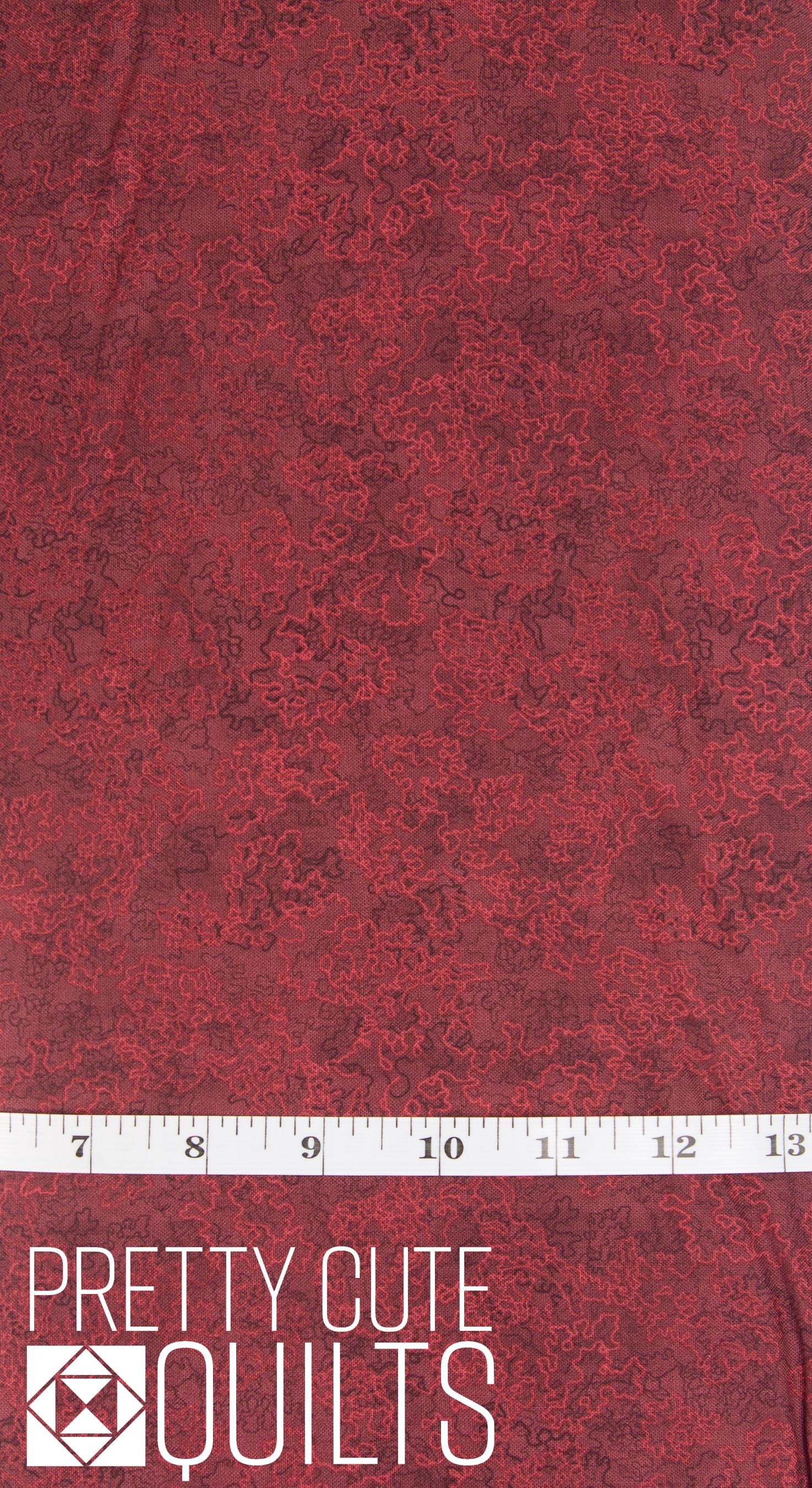 Heima by Gudrun Erla of GE Designs Lichen Rhubarb for Andover Fabrics A-1634-R