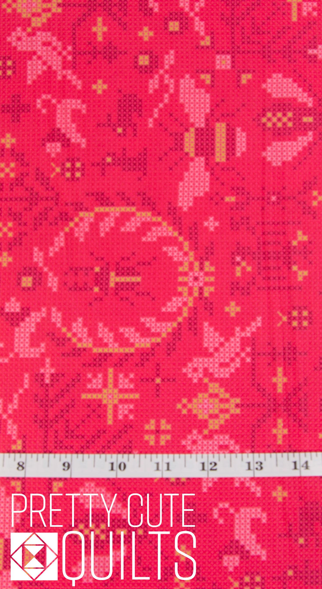 Sun Print 2020 by Alison Glass Menagerie Salmon A-9387-E