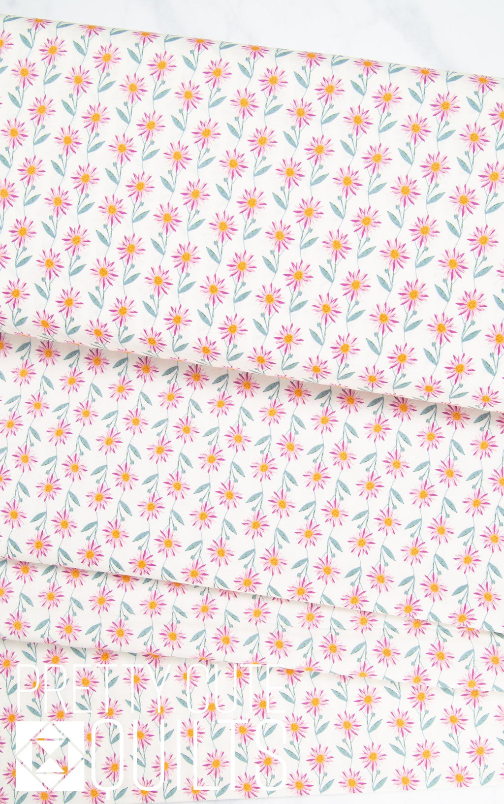Flourish by Alexandra Bordallo Daisy Dream White A-1624-L for Andover Fabrics