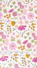Flourish by Alexandra Bordallo Daisy Flourish White A-1622-L for Andover Fabrics