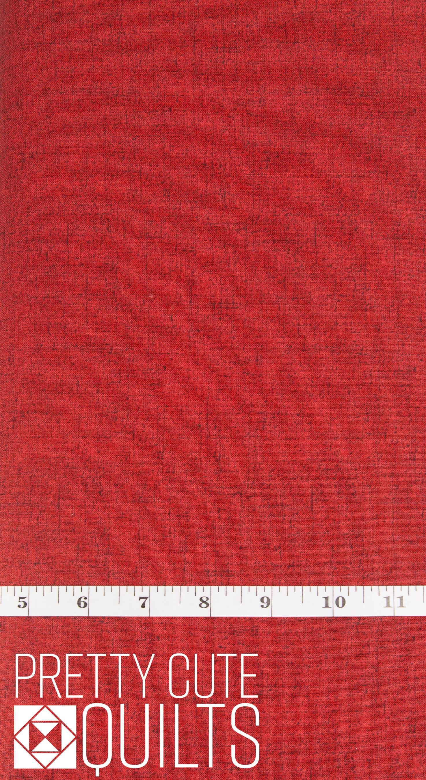 Cottage Cloth by Renee Nanneman in Chili for Andover Fabrics A-428-R