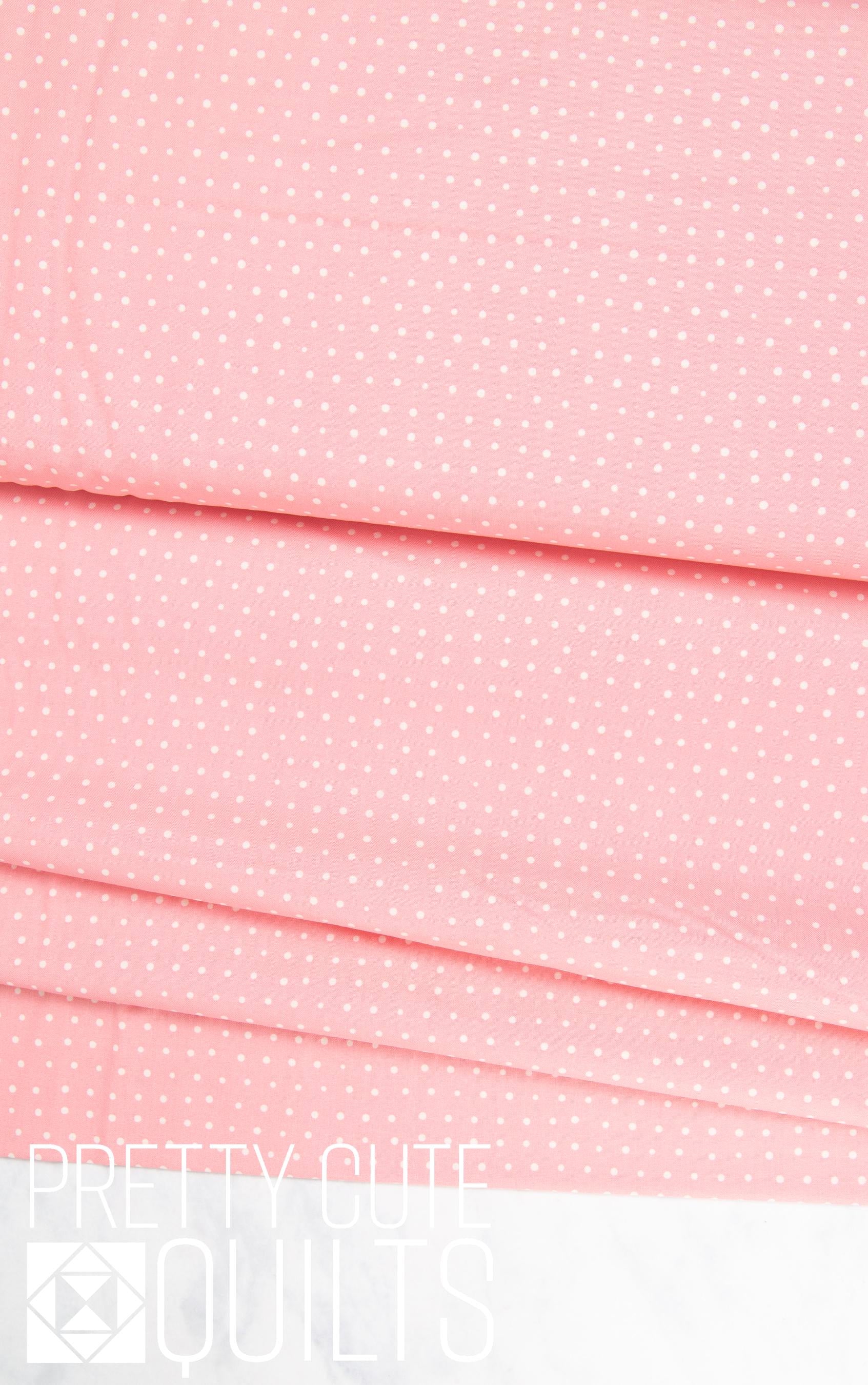 Bloom and Sew by Amy Latta Lots of Dots Salmon A-1498-E for Andover Fabrics