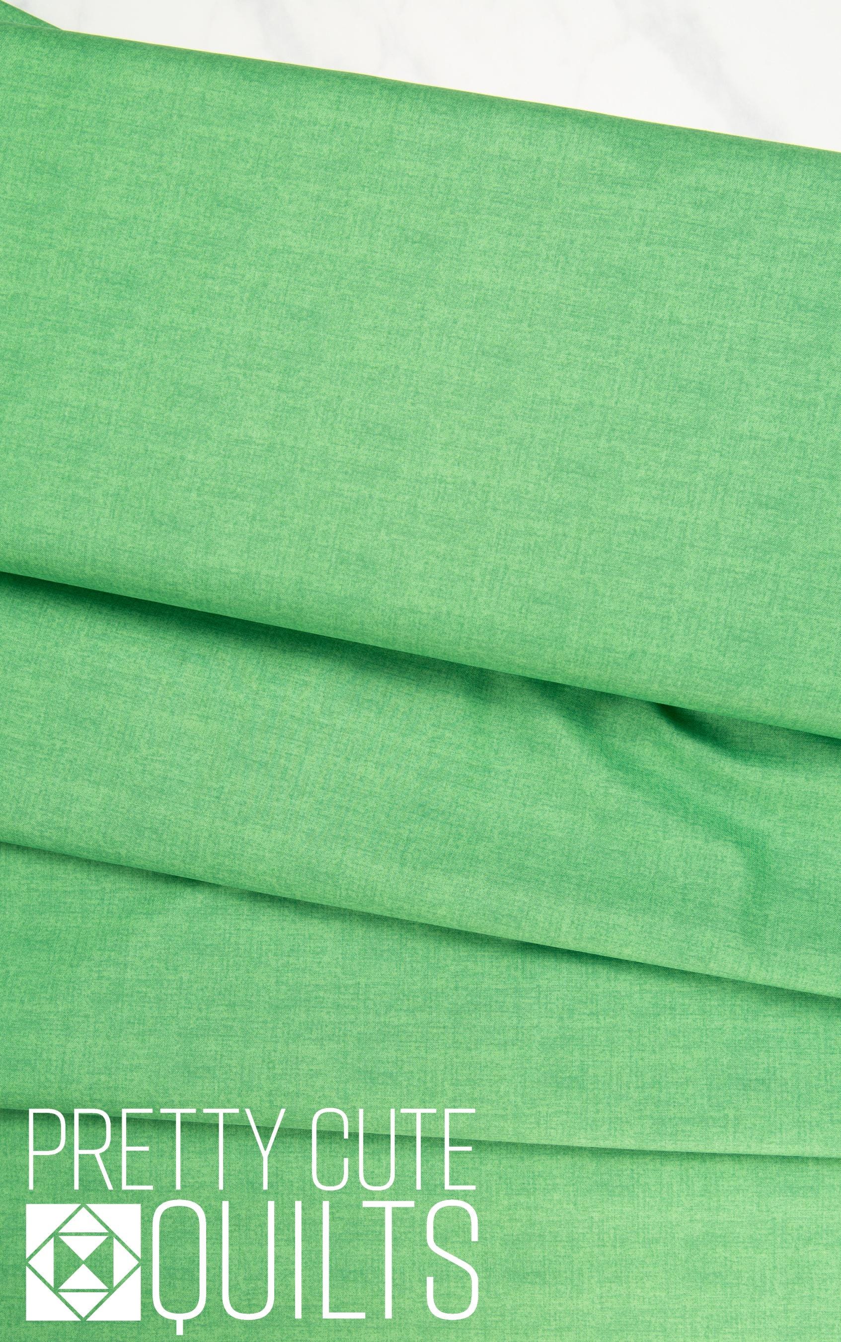 Linen Texture Linen Texture (100 Percent Quilting Cotton) Shamrock for Andover Fabrics TP-1473-G7