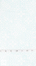 Sun Print Whisper by Alison Glass Stencil Teal for Andover Fabrics A-1556-T