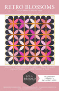 Retro Blossoms - Quilt Pattern by Lo & Behold Stitchery - Paper Pattern