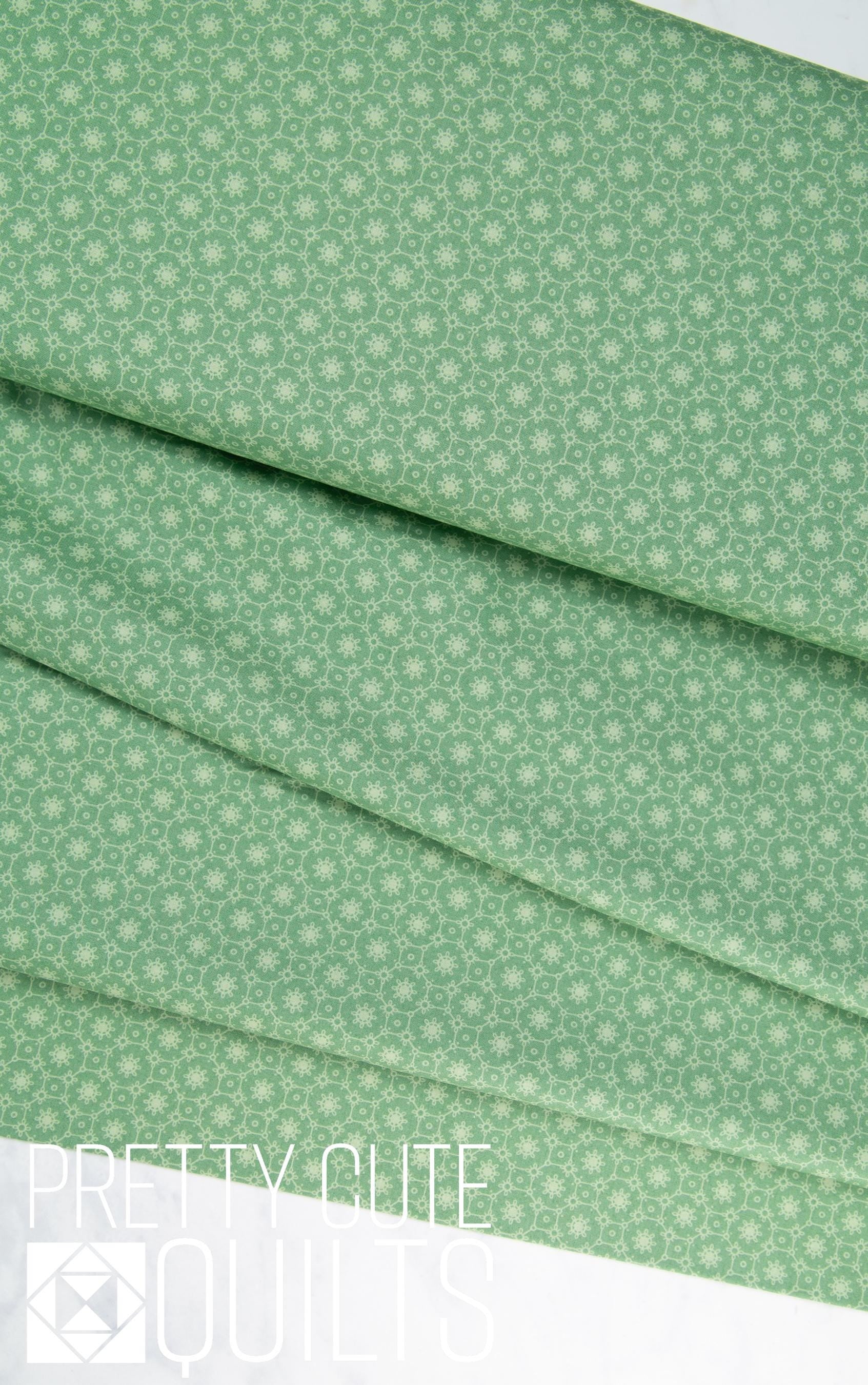 Evergreen by Laundry Basket Quilts for Andover Fabrics - Tile Mint, A-9181-G2