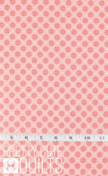 Anna by Laundry Basket Quilts for Andover Fabrics - Lady Bug Pink, A-9356-E, pink dots