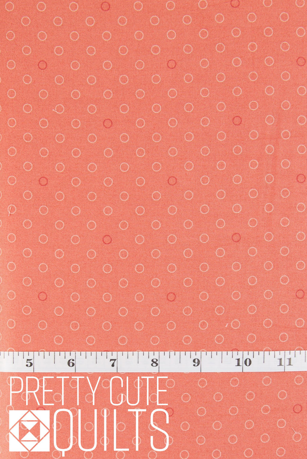 Spots and Dots by Laundry Basket Quilts Spots and Dots Blush for Andover Fabrics, A-8515-R4, peach orange dots
