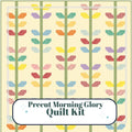 Precut Quilt Kit – Ready to Sew, Morning Glory Throw, Includes pattern (68" x 78")