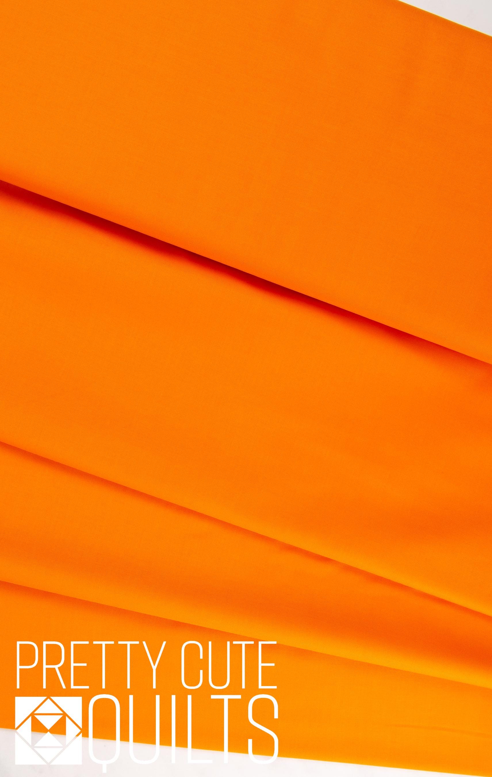 Confetti Cottons Tangerine, C120-TANGERINE by Riley Blake