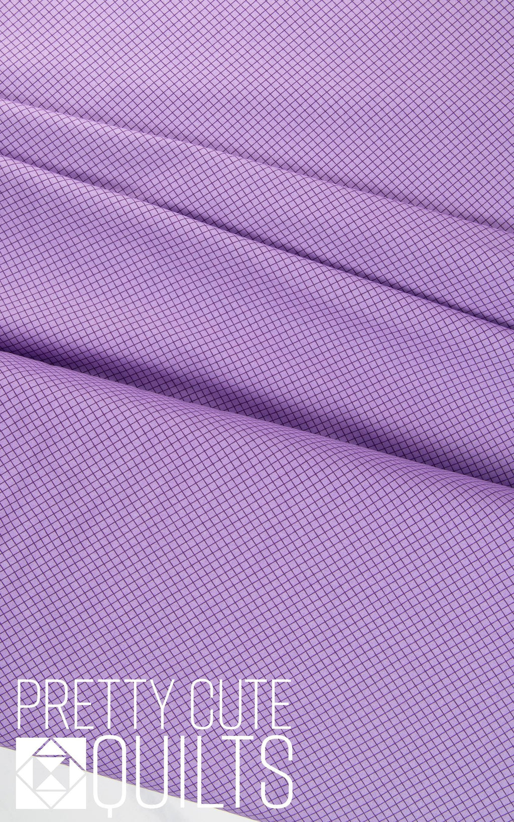 On the Grid in Mysterious - True Colors by Tula Pink PWTP255.MYSTERIOUS - purple grid