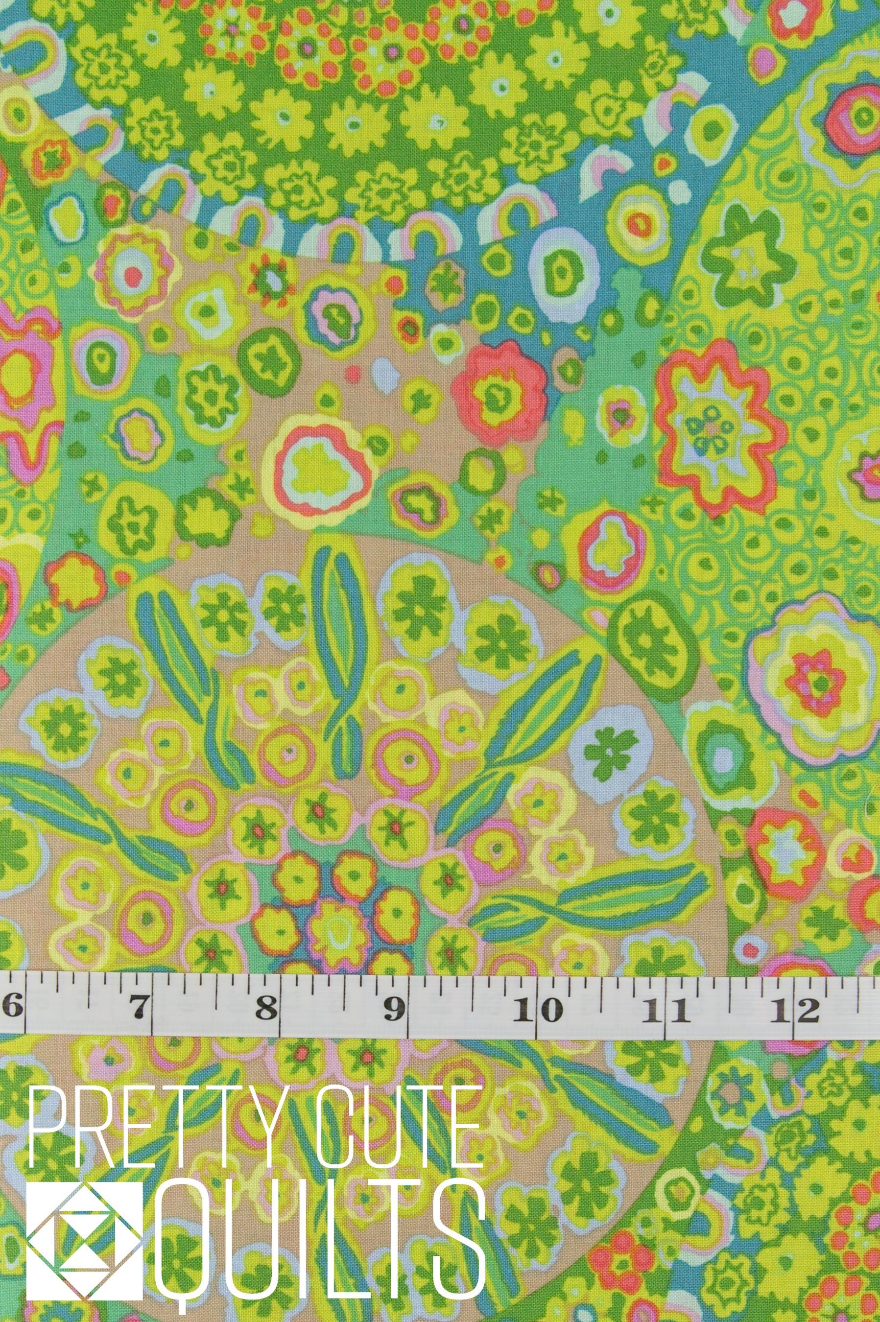 Kaffe Fassett Collective- Millefiore in Green - GP92.GREEN