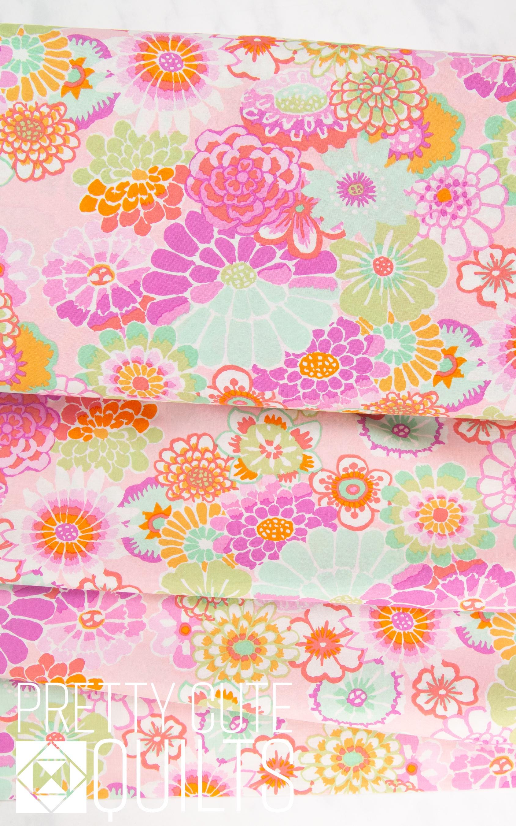 Kaffe Fassett Asian Circles in Pink - GP89.PINK