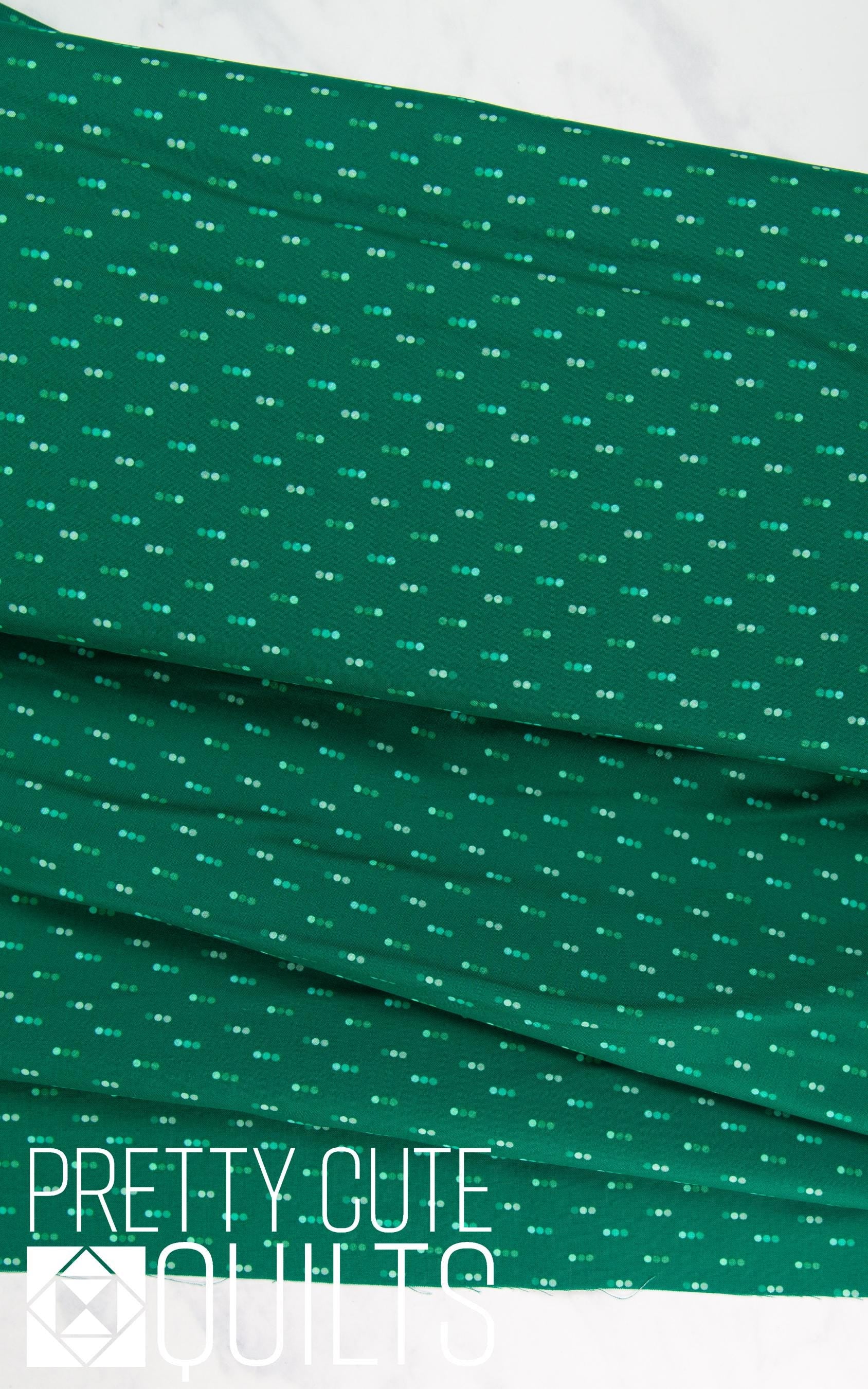 FREE SPIRIT Chromatics - Dotty in Emerald - PWFS056.EMERALD