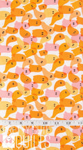 Ghostly Garden by KP Creates Stardust Orange, A-10201-O, Bright Halloween Ghosts