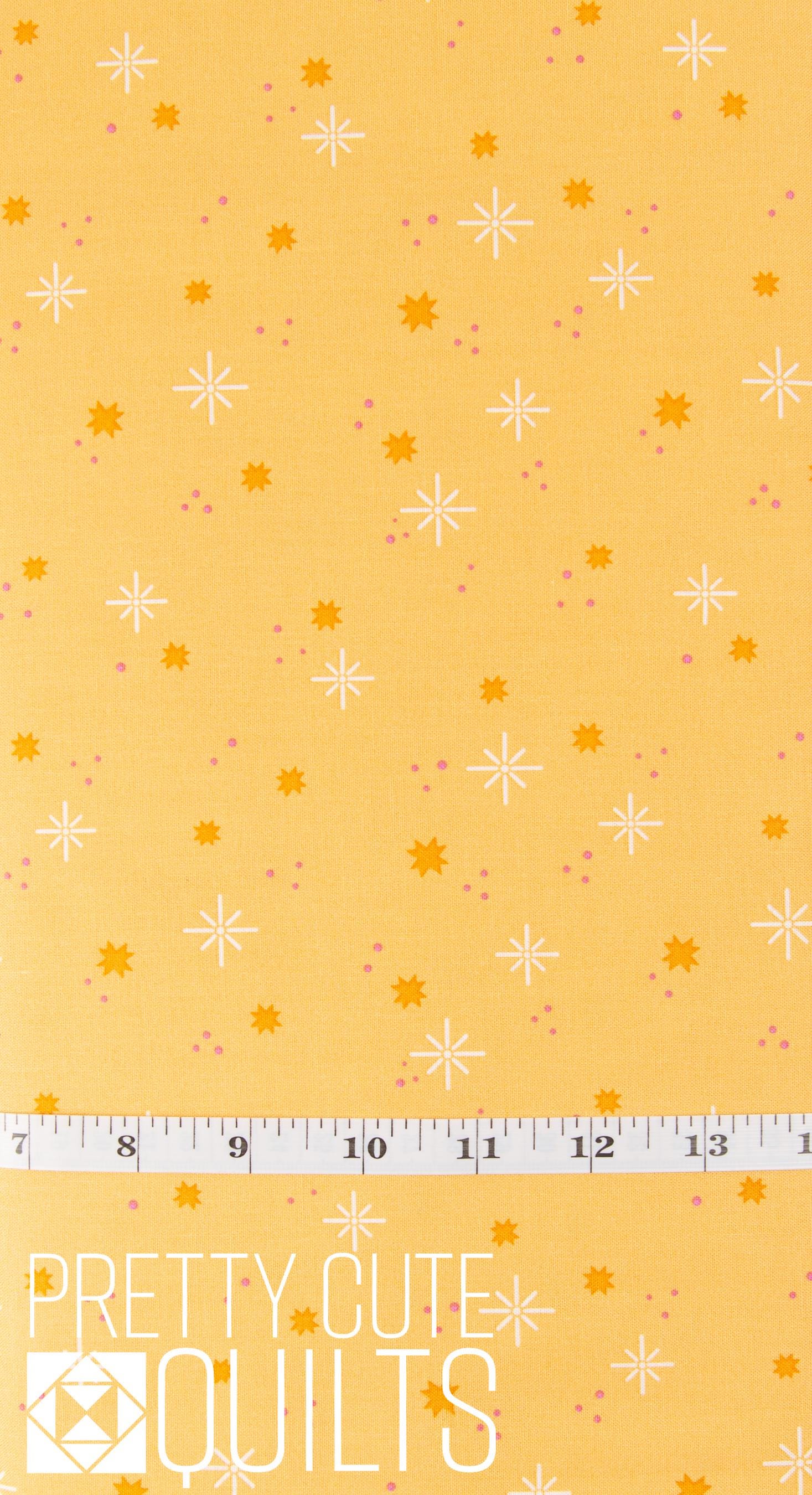 Ghostly Garden by KP Creates Stardust Orange, A-10201-O, Bright Halloween Stars