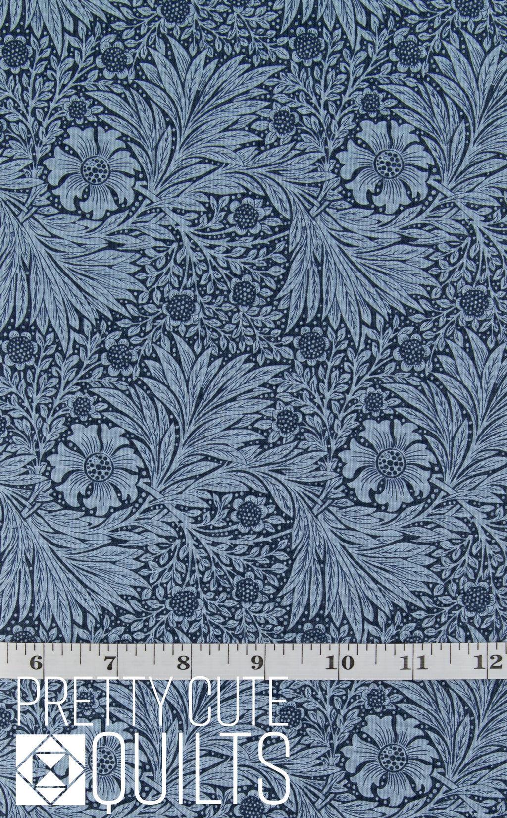 Morris & Co Marigold in Navy - PWWM006.NAVYX