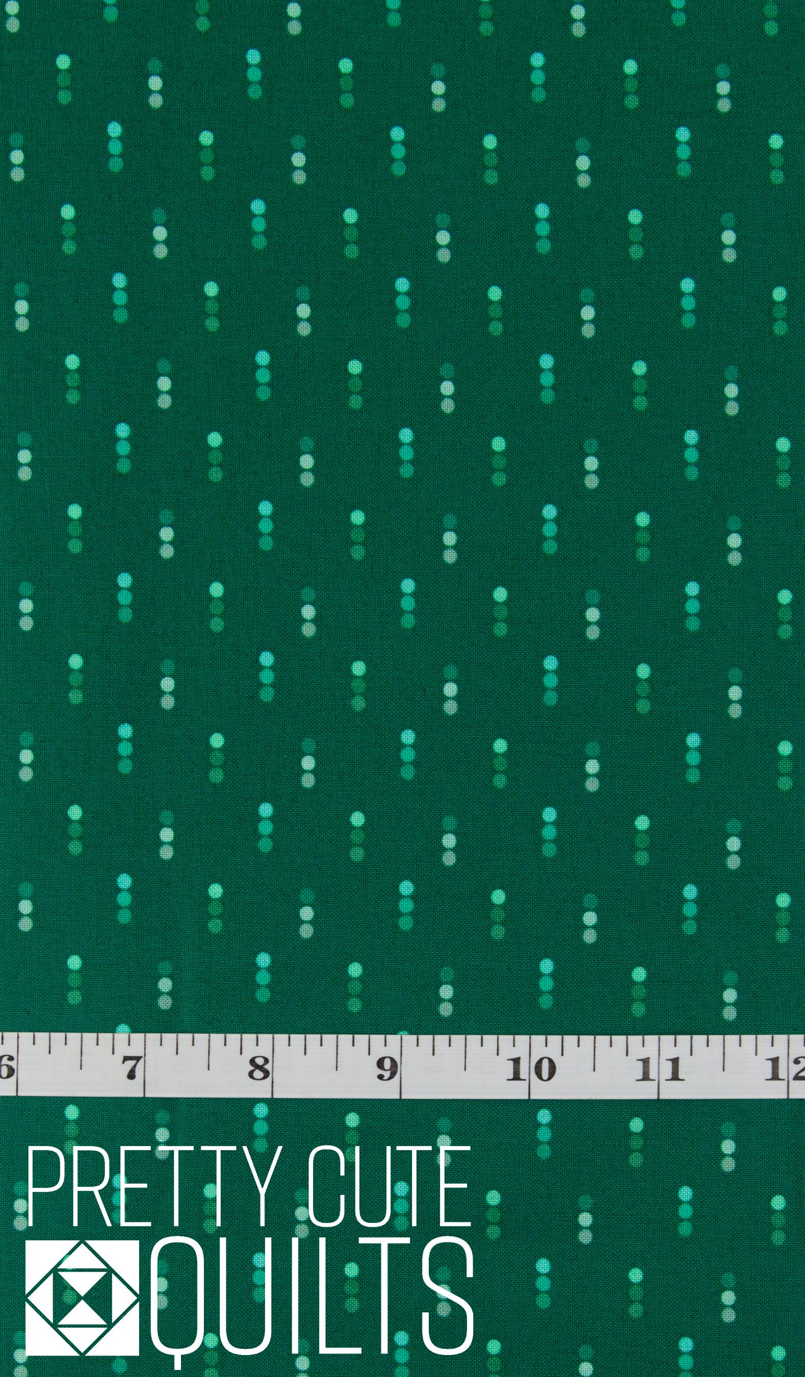 FREE SPIRIT Chromatics - Dotty in Emerald - PWFS056.EMERALD